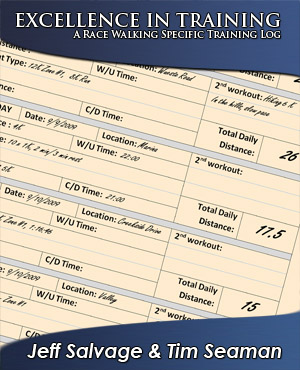 Excellence in Training - A Race Walking Specific Training Log